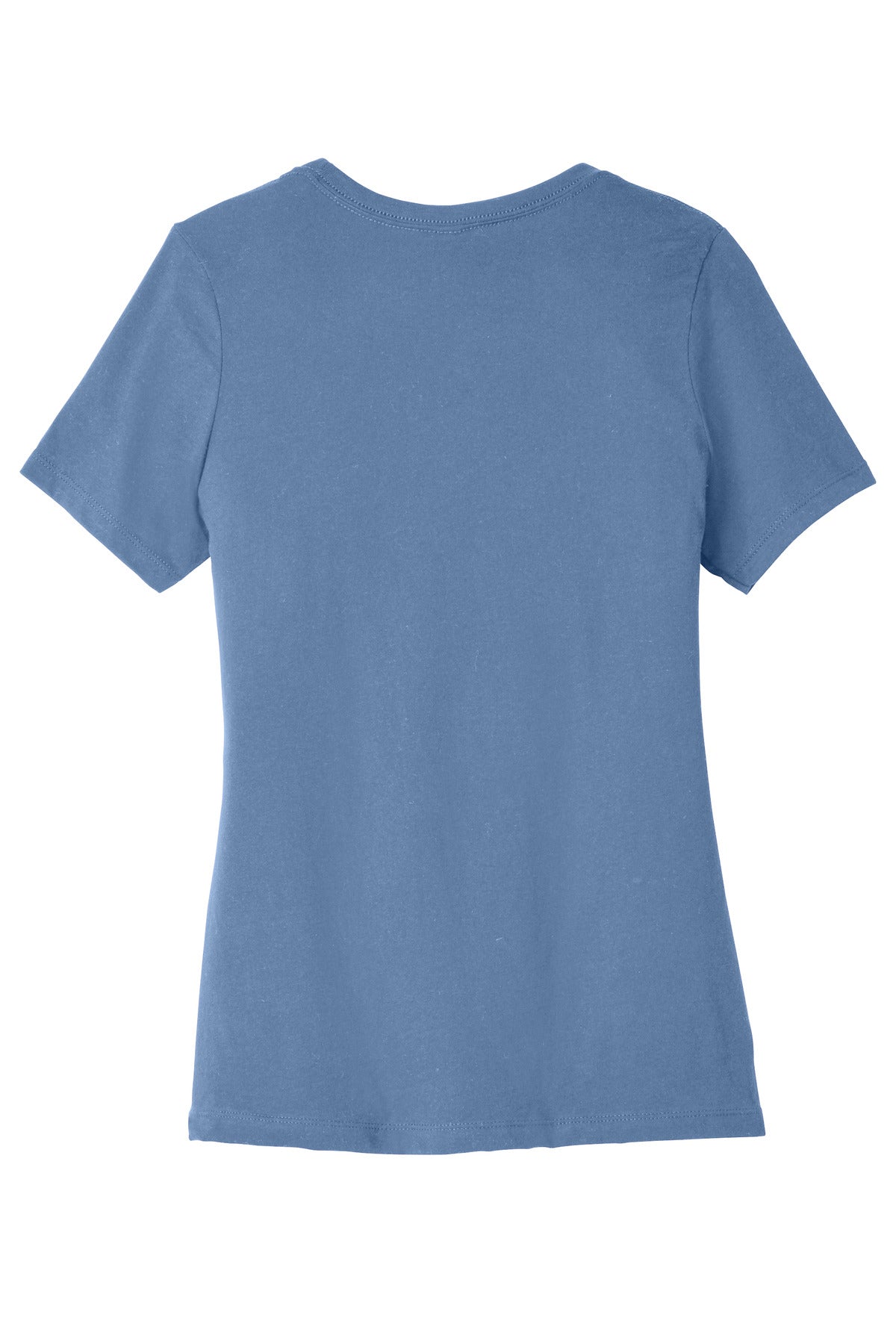 Custom Embroidered Bella + Canvas T-Shirts  in Lavender Blue