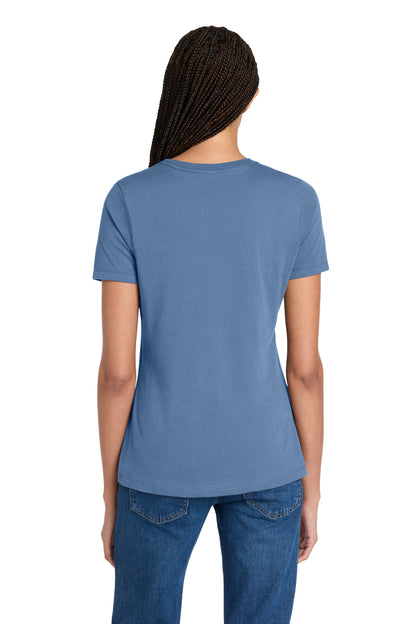 Custom Embroidered Bella + Canvas T-Shirts  in Lavender Blue
