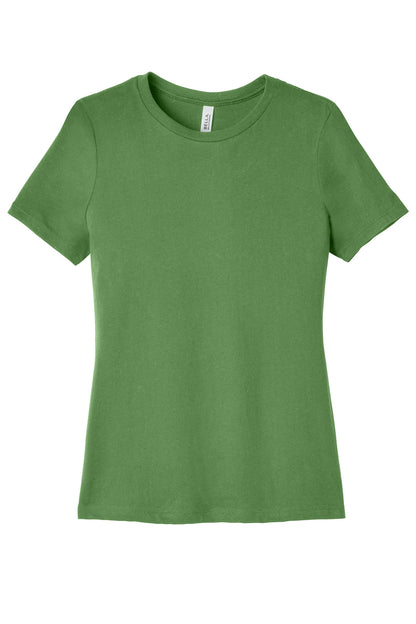 Custom Embroidered Bella + Canvas T-Shirts  in Leaf