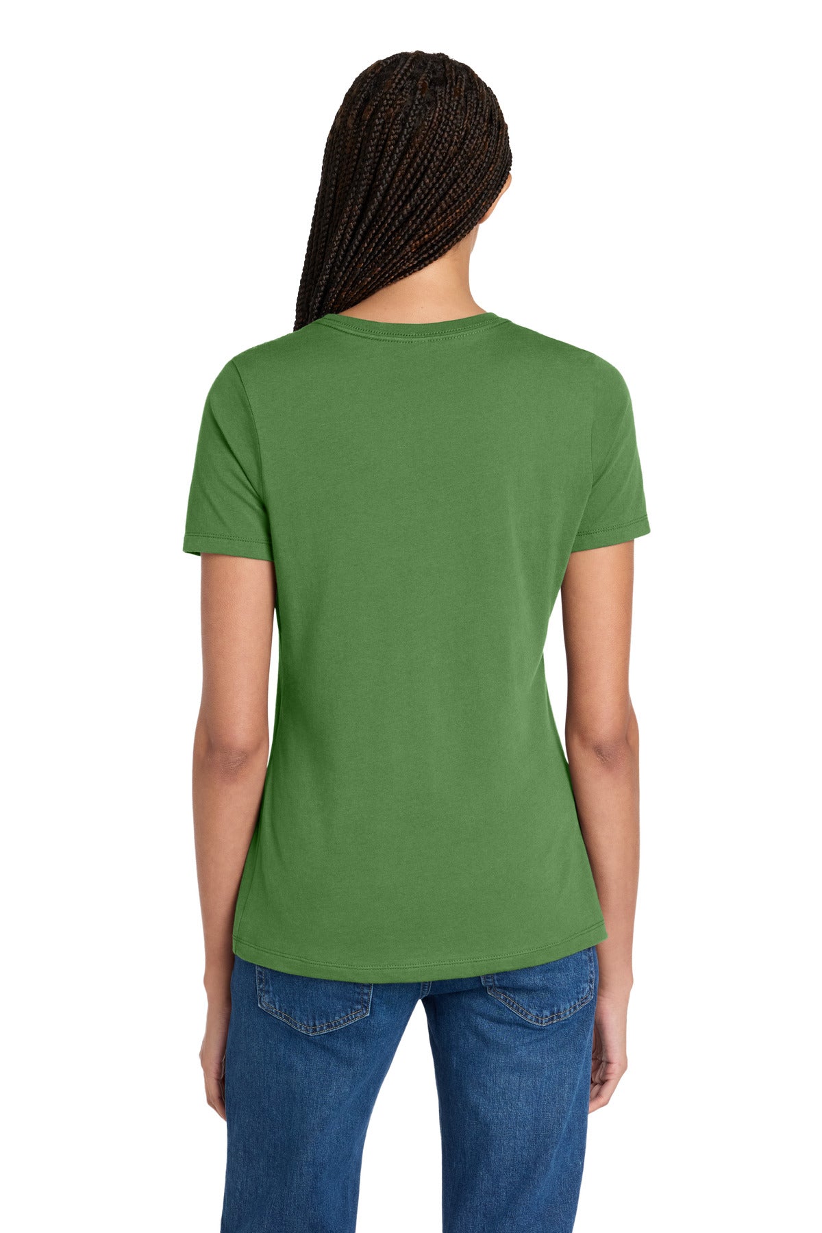 Custom Embroidered Bella + Canvas T-Shirts  in Leaf