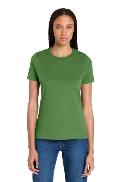 Custom Embroidered Bella + Canvas T-Shirts  in Leaf