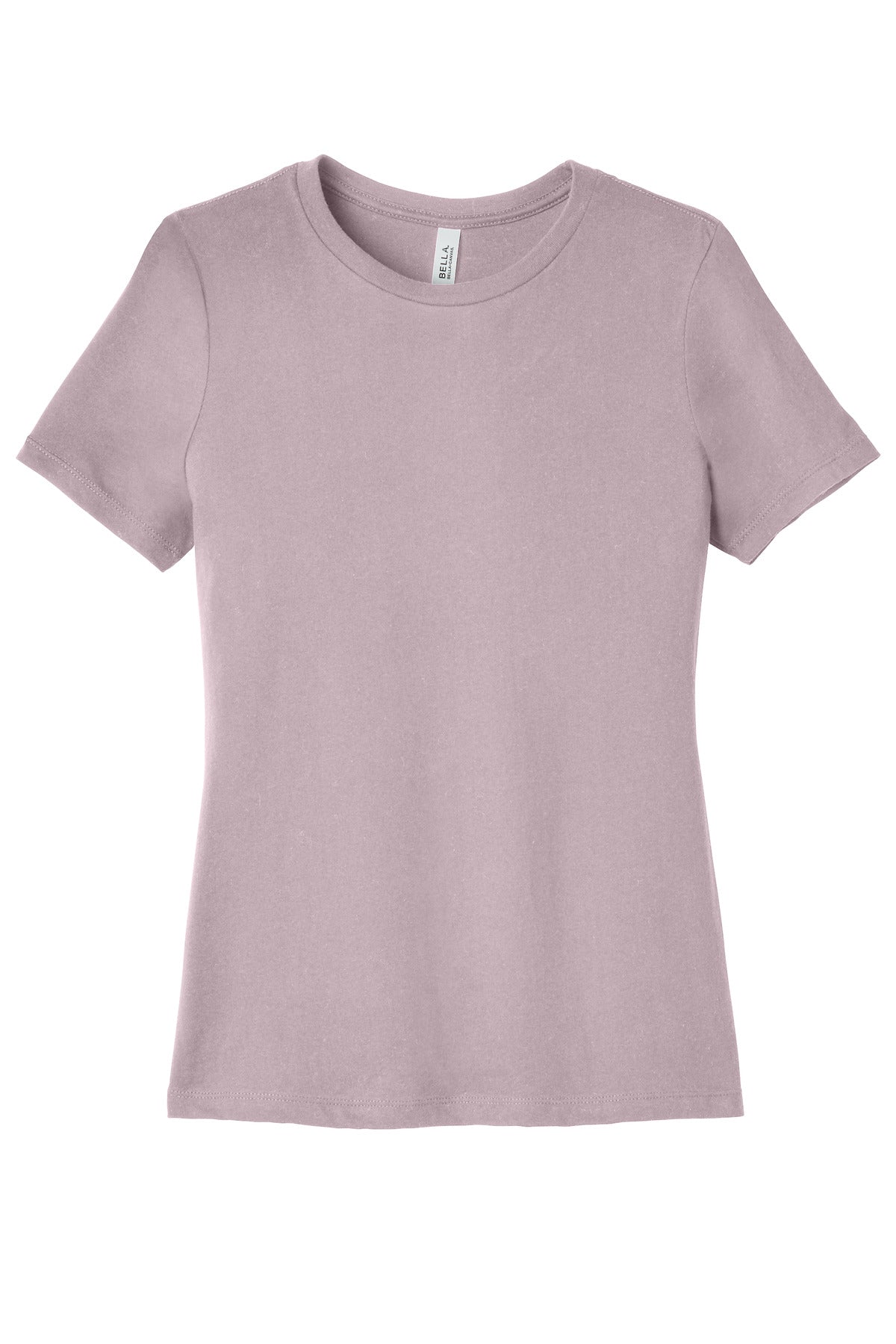 Custom Embroidered Bella + Canvas T-Shirts  in Light Violet