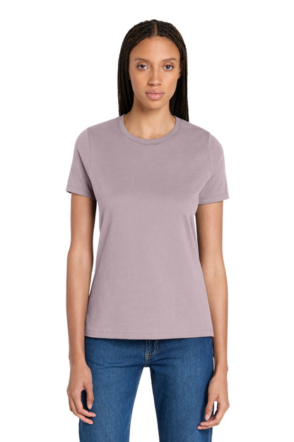 Custom Embroidered Bella + Canvas T-Shirts  in Light Violet