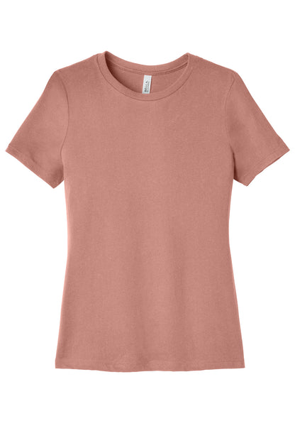 Custom Embroidered Bella + Canvas T-Shirts  in Mauve