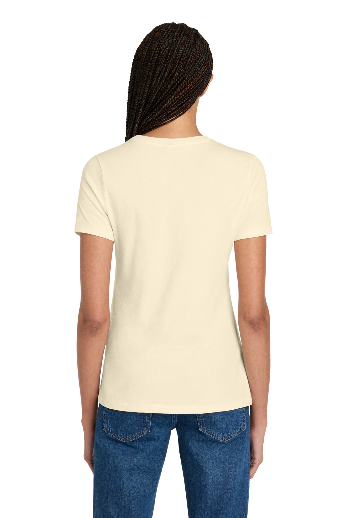 Custom Embroidered Bella + Canvas T-Shirts  in Natural