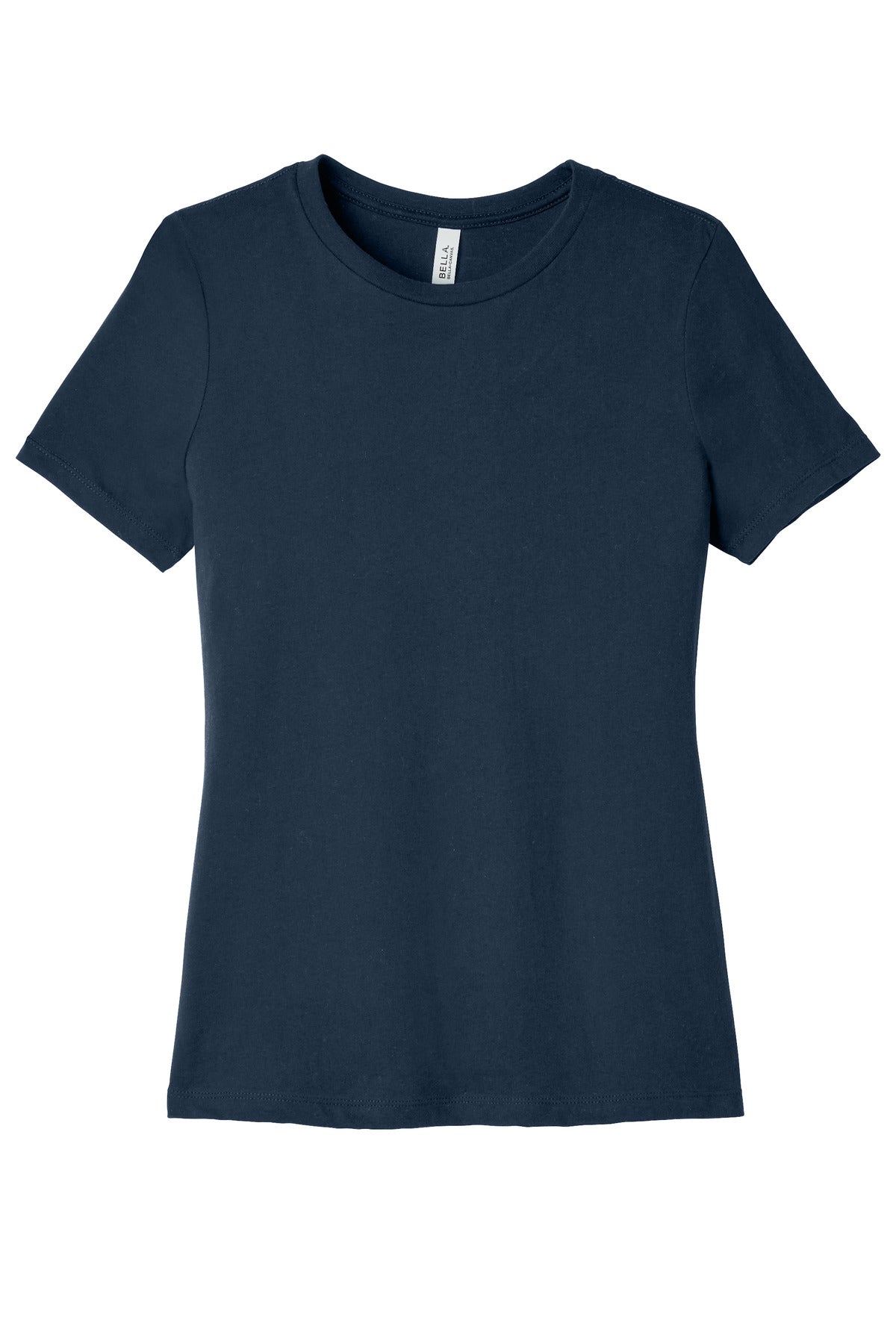 Custom Embroidered Bella + Canvas T-Shirts  in Navy
