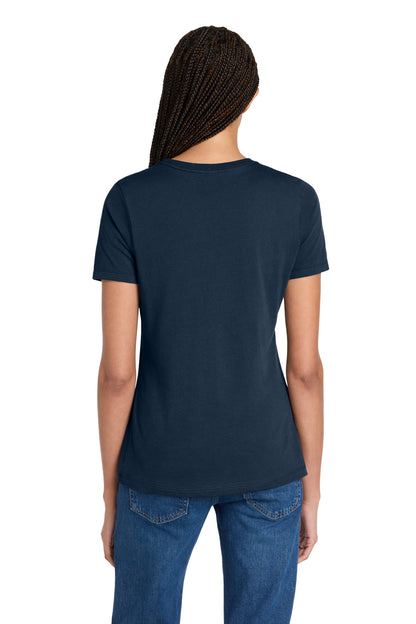 Custom Embroidered Bella + Canvas T-Shirts  in Navy