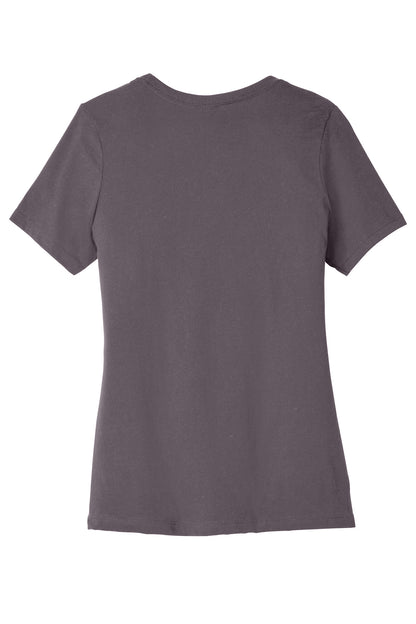 Custom Embroidered Bella + Canvas T-Shirts  in Purple Storm