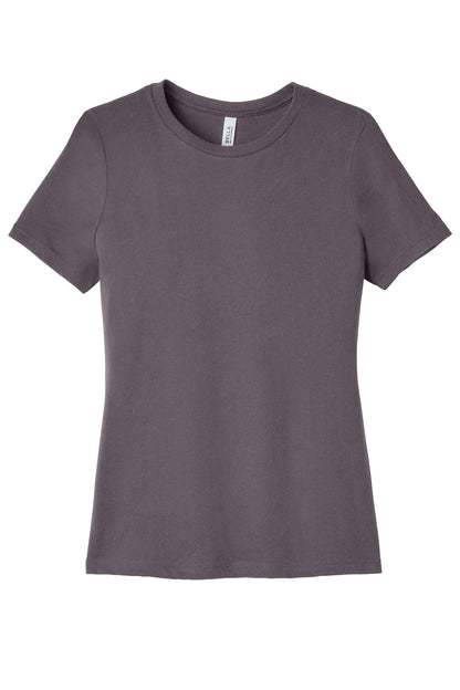 Custom Embroidered Bella + Canvas T-Shirts  in Purple Storm