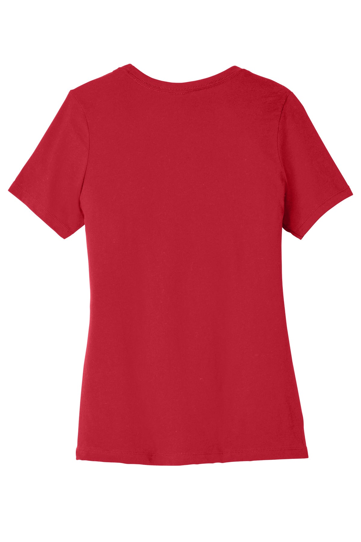 Custom Embroidered Bella + Canvas T-Shirts  in Red