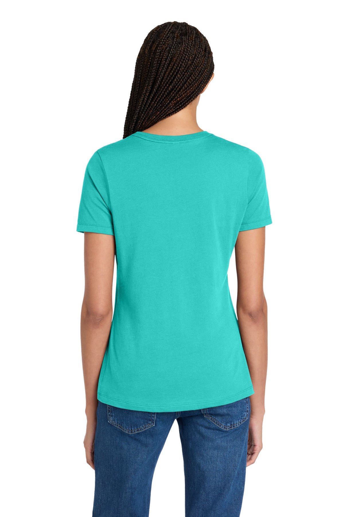 Custom Embroidered Bella + Canvas T-Shirts  in Teal