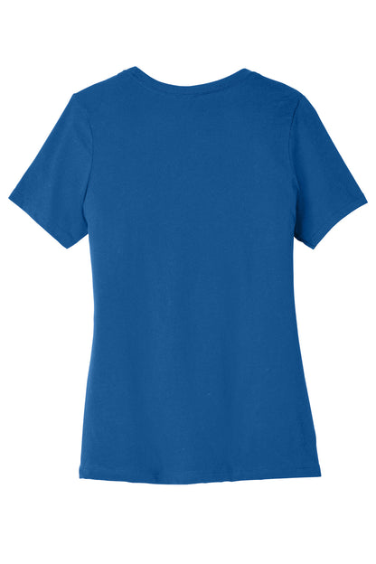 Custom Embroidered Bella + Canvas T-Shirts  in True Royal