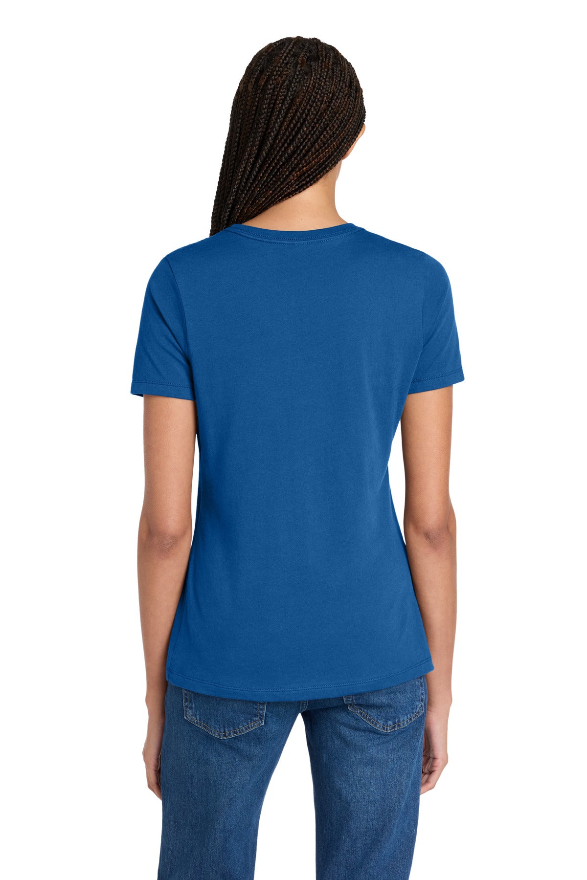 Custom Embroidered Bella + Canvas T-Shirts  in True Royal