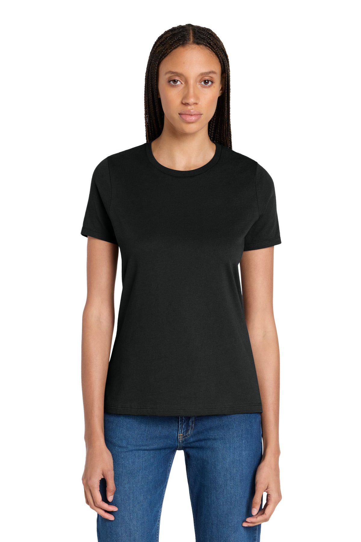 Custom Embroidered Bella + Canvas T-Shirts  in Vintage Black