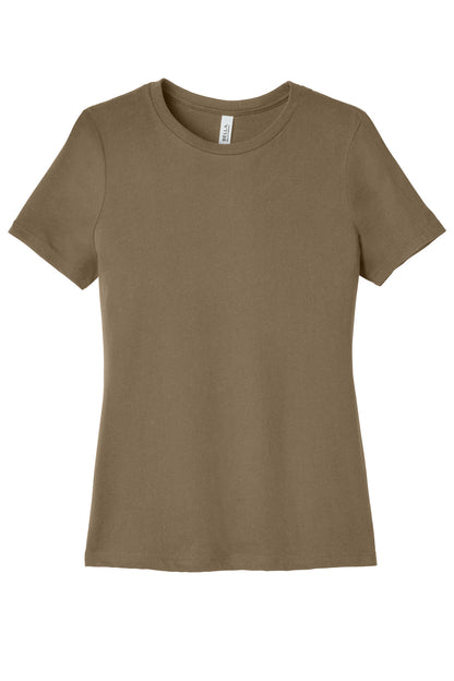 Custom Embroidered Bella + Canvas T-Shirts  in Vintage Brown