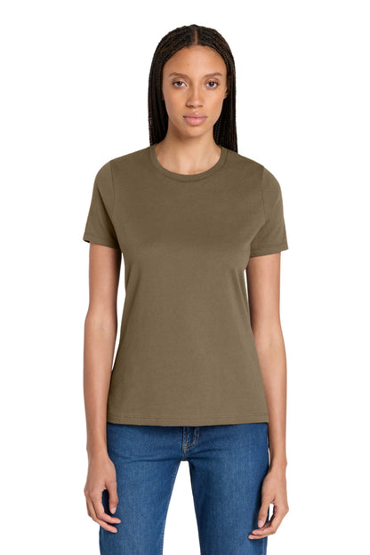 Custom Embroidered Bella + Canvas T-Shirts  in Vintage Brown