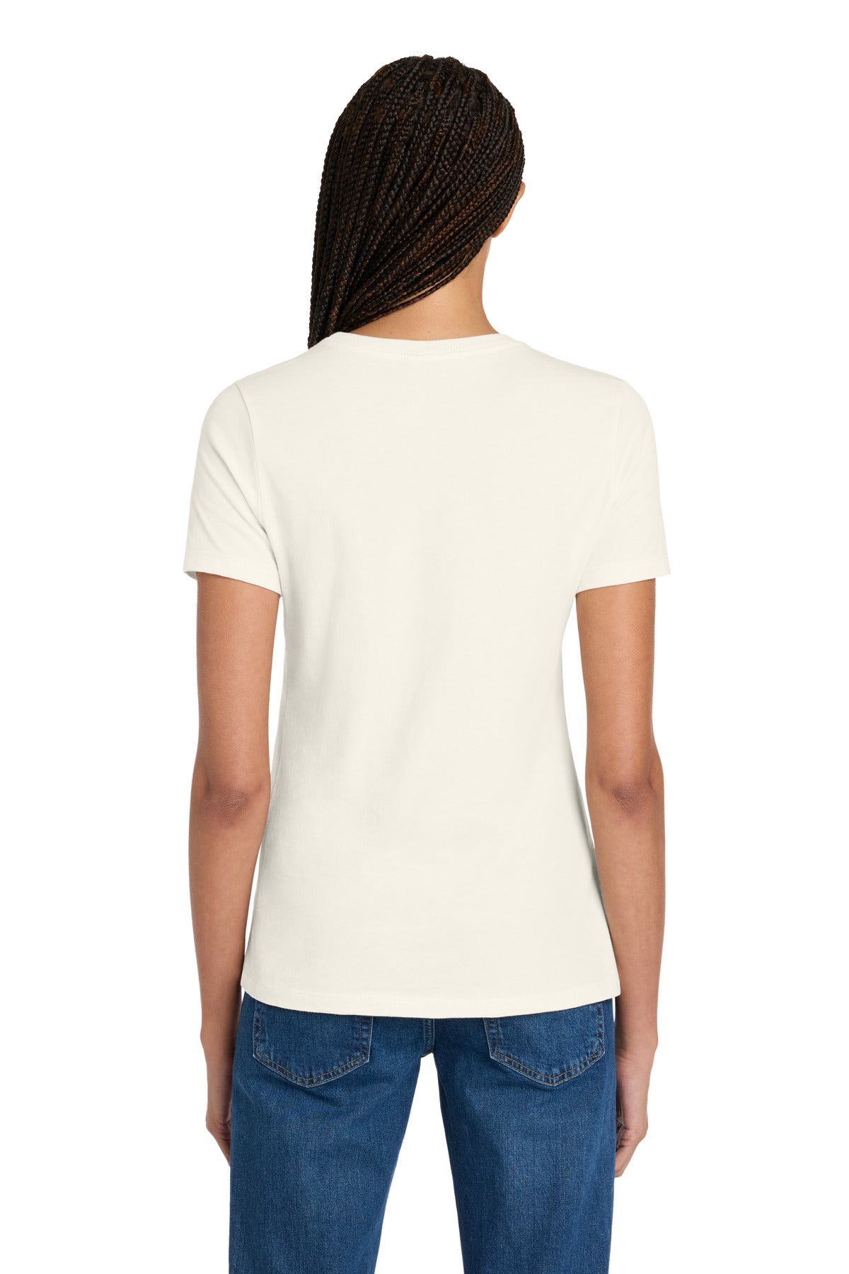 Custom Embroidered Bella + Canvas T-Shirts  in Vintage White