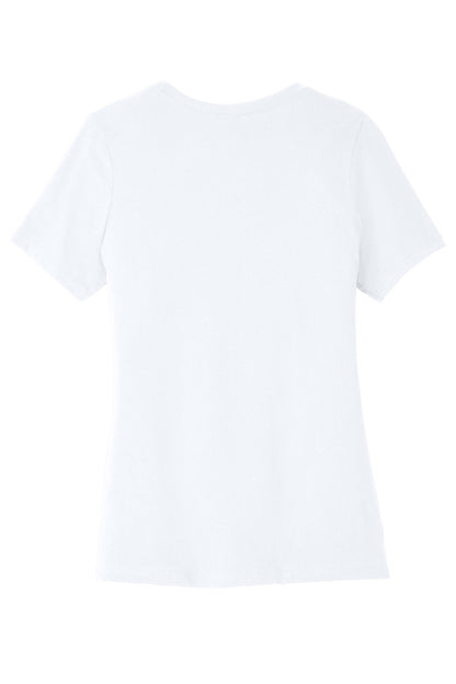 Custom Embroidered Bella + Canvas T-Shirts  in White