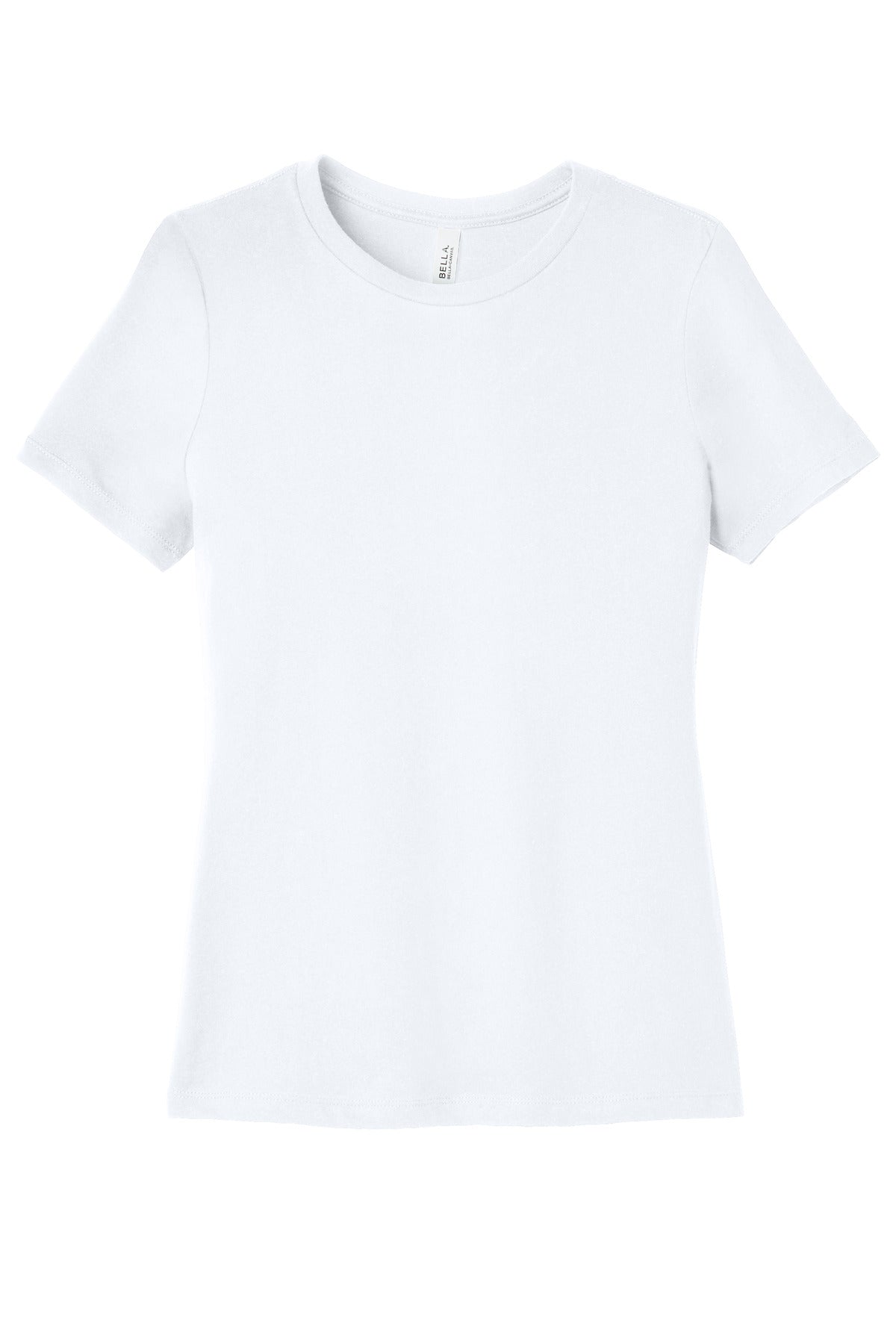 Custom Embroidered Bella + Canvas T-Shirts  in White