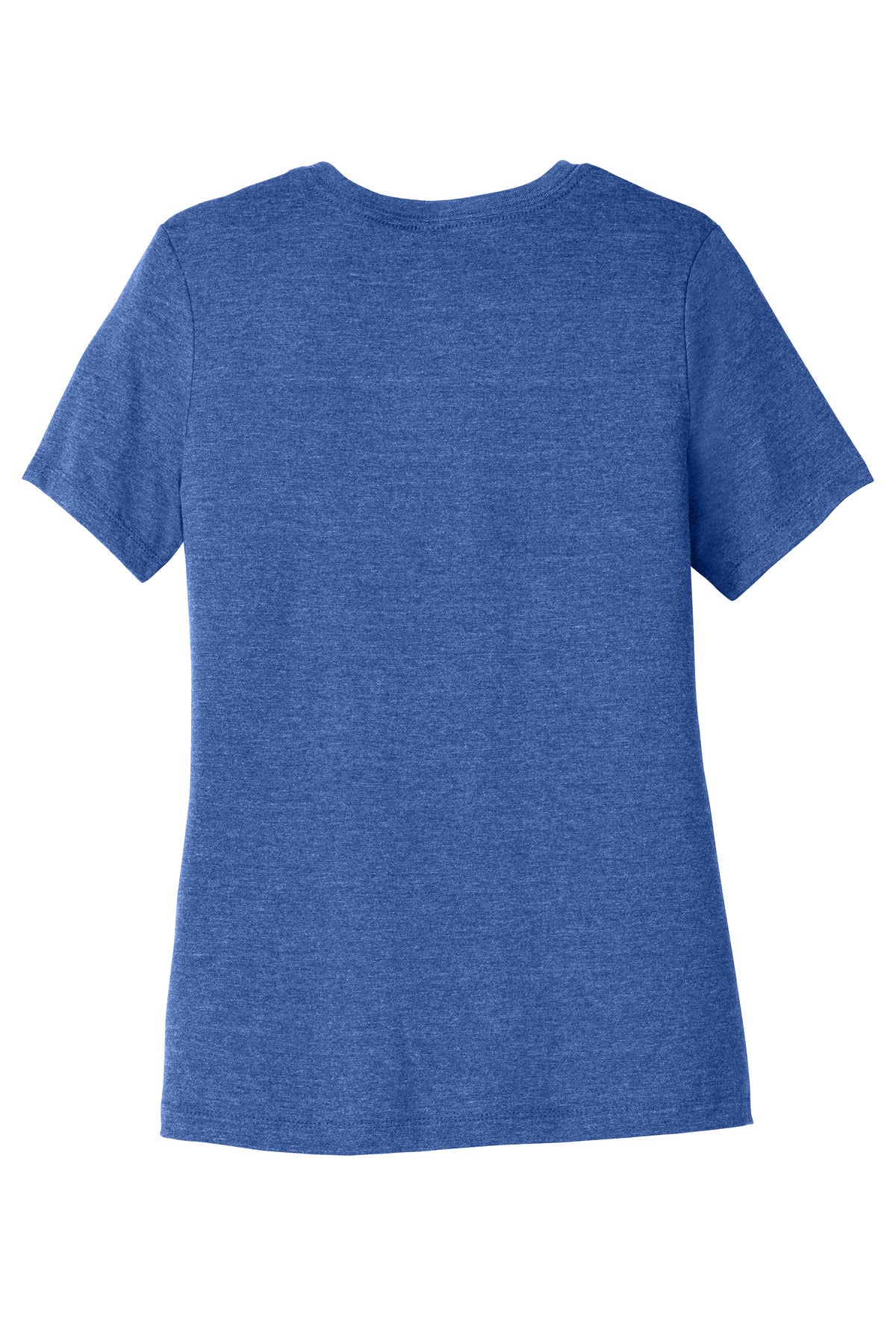 Custom Embroidered Bella + Canvas T-Shirts  in Blue Triblend