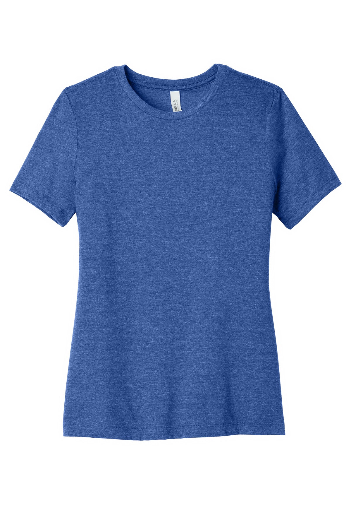 Custom Embroidered Bella + Canvas T-Shirts  in Blue Triblend