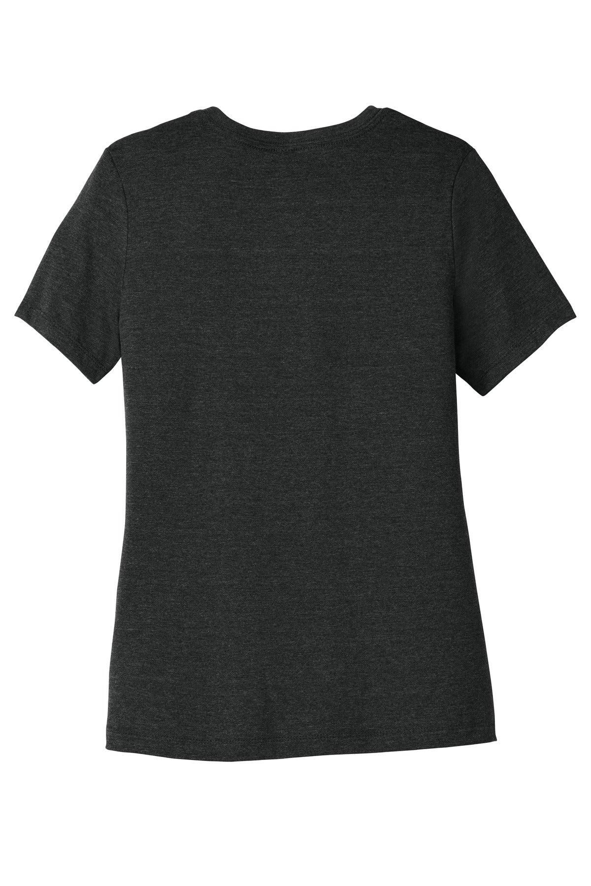 Custom Embroidered Bella + Canvas T-Shirts  in Charcoal-Black Triblend