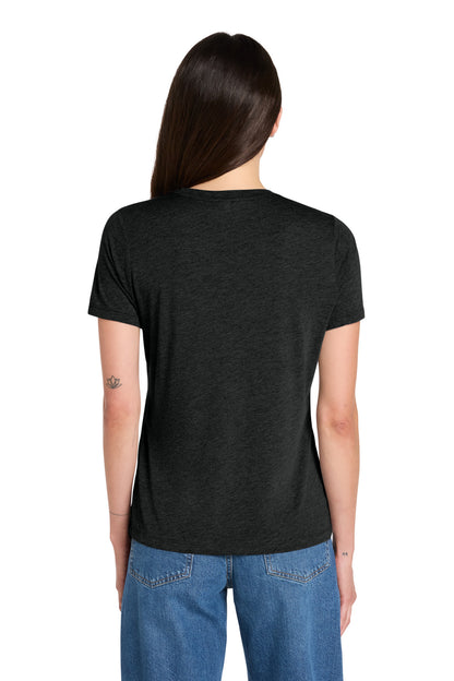 Custom Embroidered Bella + Canvas T-Shirts  in Charcoal-Black Triblend