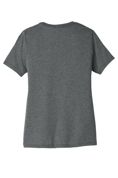 Custom Embroidered Bella + Canvas T-Shirts  in Grey Triblend