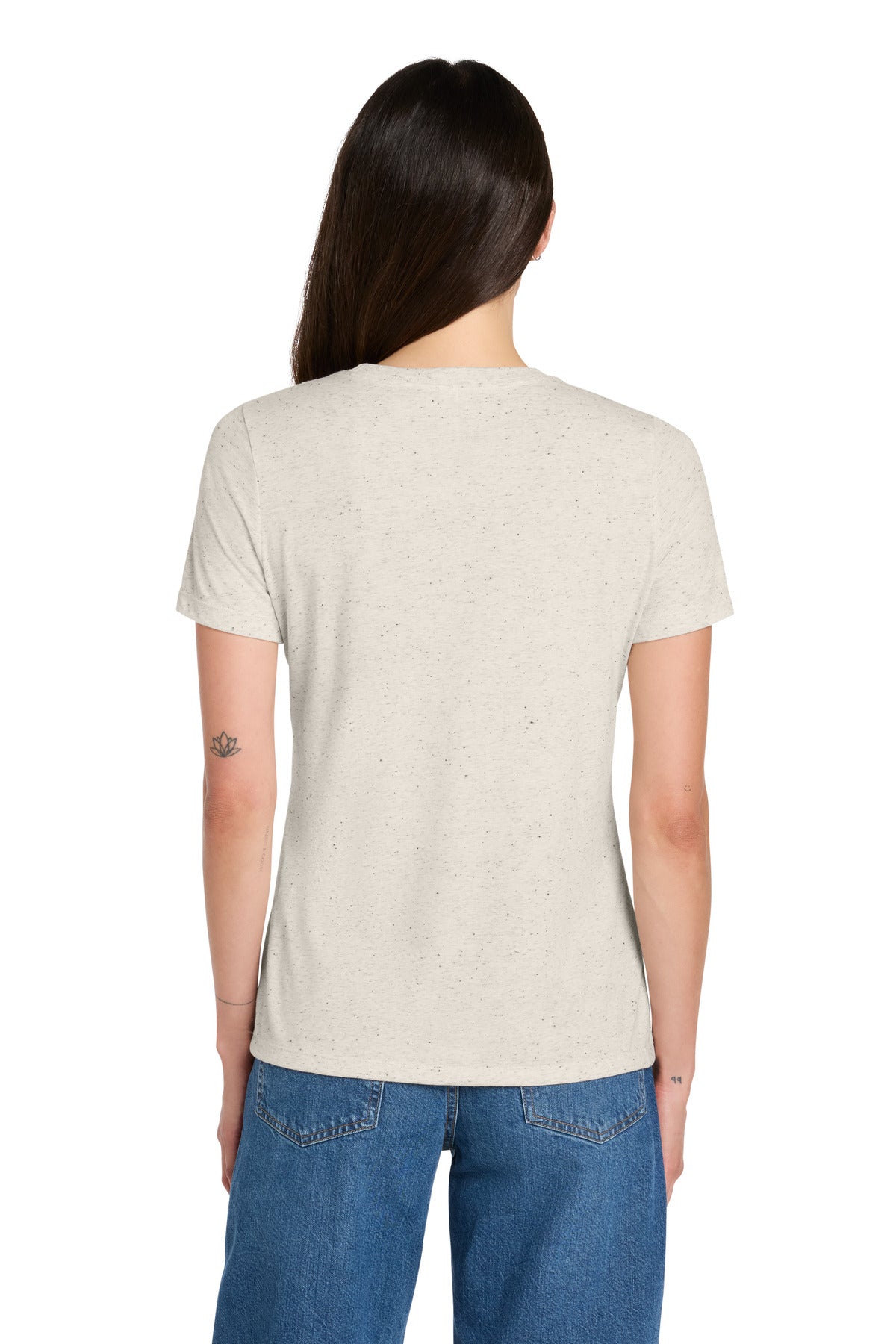 Custom Embroidered Bella + Canvas T-Shirts  in Oatmeal Triblend