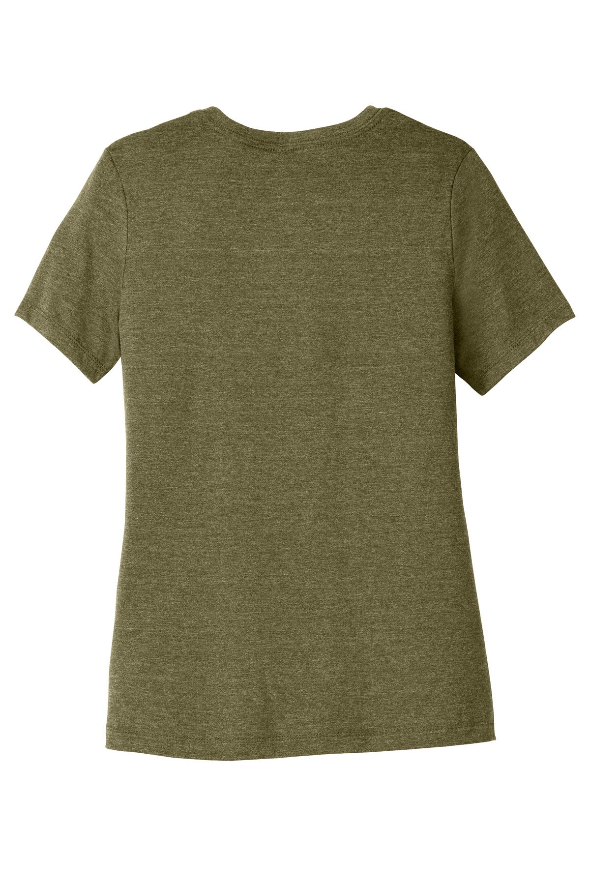 Custom Embroidered Bella + Canvas T-Shirts  in Olive Triblend