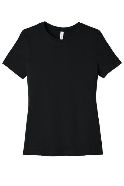 Custom Embroidered Bella + Canvas T-Shirts  in Solid Black Triblend