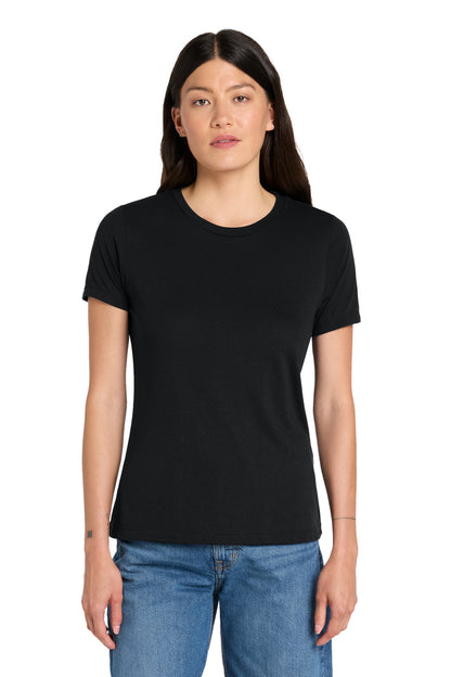 Custom Embroidered Bella + Canvas T-Shirts  in Solid Black Triblend