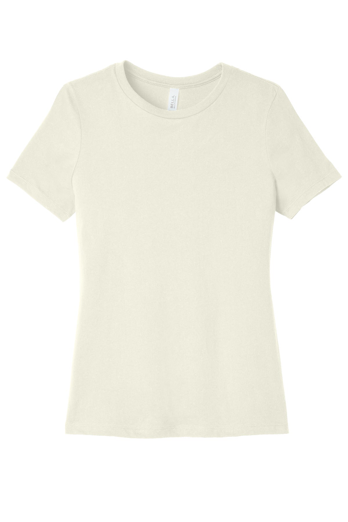 Custom Embroidered Bella + Canvas T-Shirts  in Solid Natural Triblend
