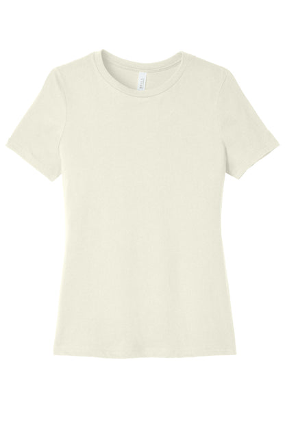 Custom Embroidered Bella + Canvas T-Shirts  in Solid Natural Triblend