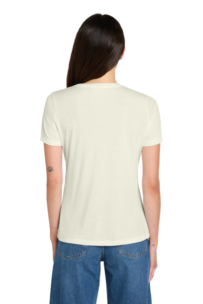 Custom Embroidered Bella + Canvas T-Shirts  in Solid Natural Triblend