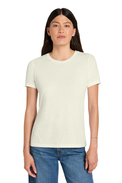 Custom Embroidered Bella + Canvas T-Shirts  in Solid Natural Triblend
