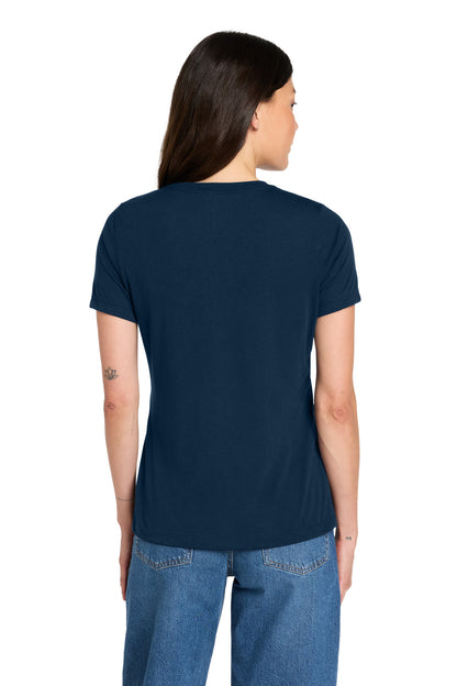 Custom Embroidered Bella + Canvas T-Shirts  in Solid Navy Triblend