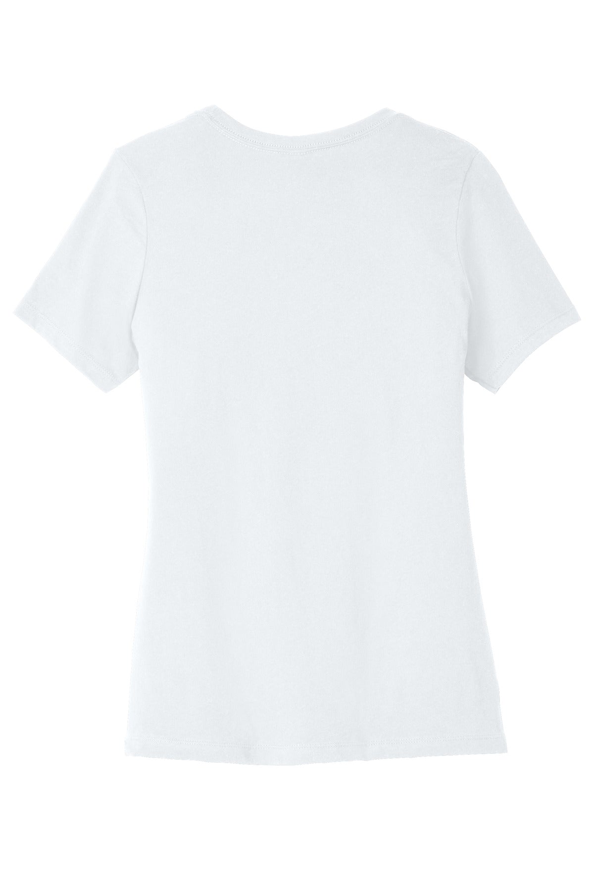 Custom Embroidered Bella + Canvas T-Shirts  in Solid White Triblend