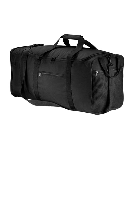 Custom Embroidered Port Authority Bags in Black