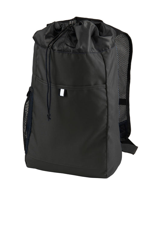 Custom Embroidered Port Authority Bags in Black/ Black