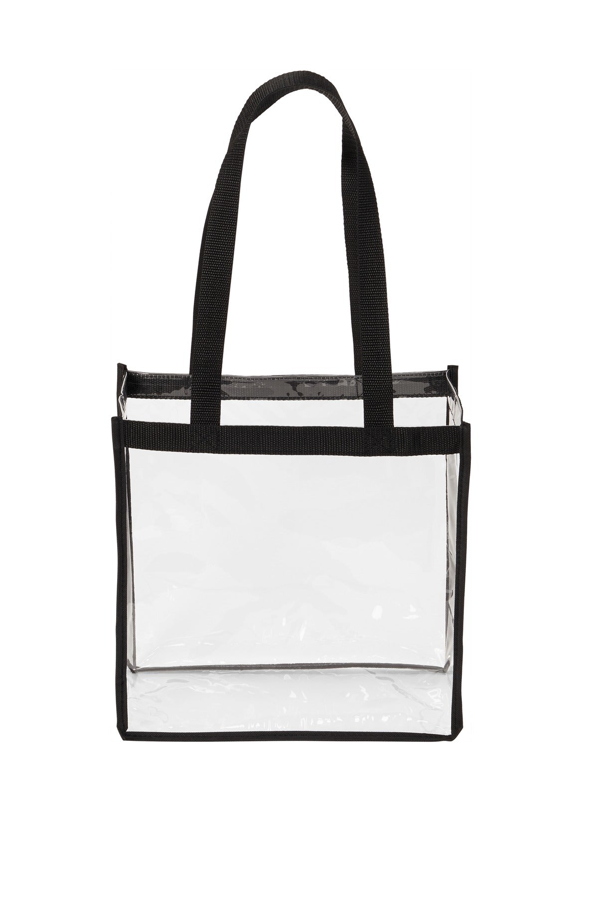 Custom Embroidered Port Authority Luggage & Bags in Clear/ Black