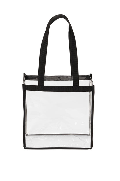 Custom Embroidered Port Authority Luggage & Bags in Clear/ Black