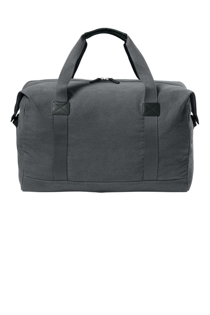 Custom Embroidered Port Authority Luggage & Bags in Grey Steel