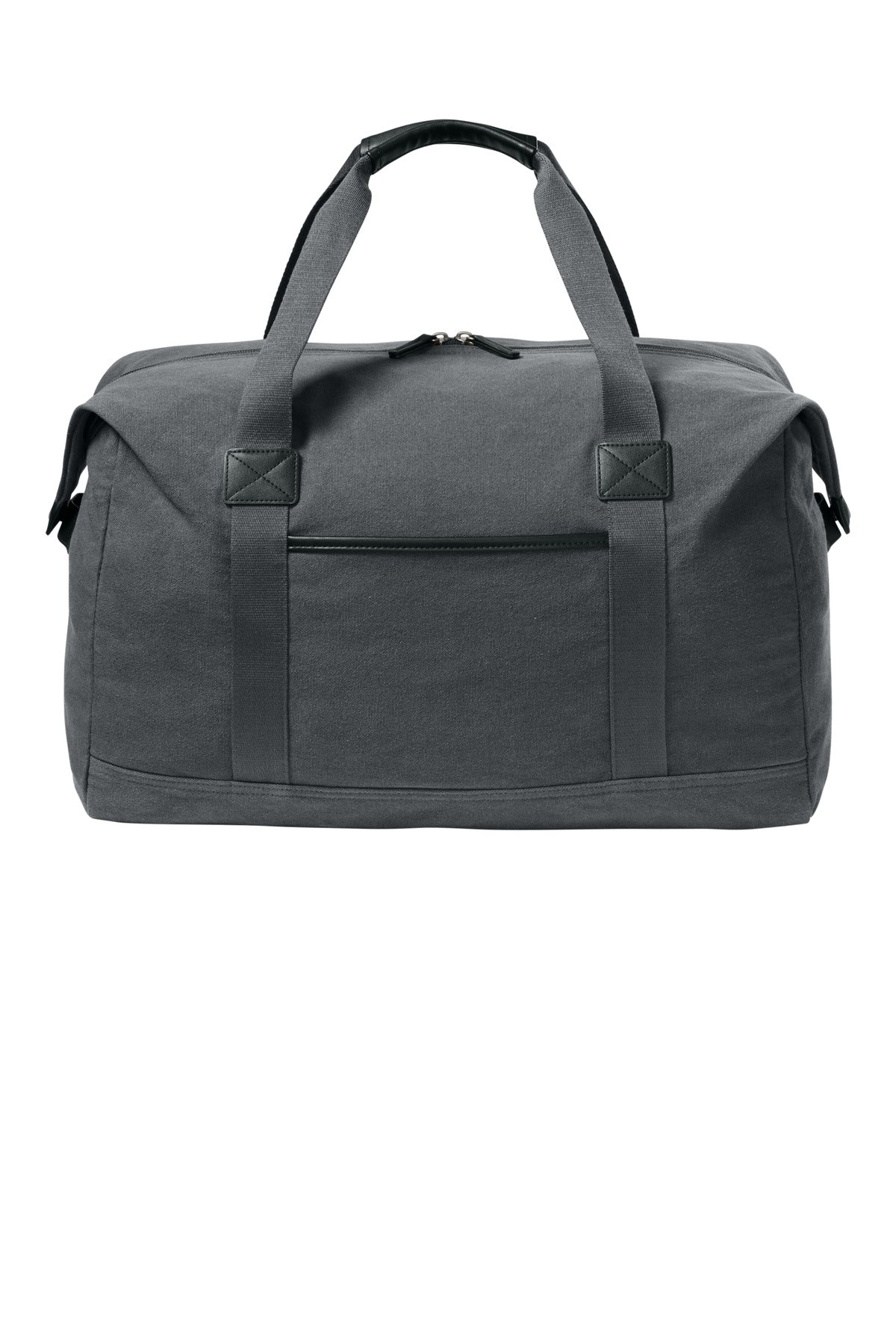 Custom Embroidered Port Authority Luggage & Bags in Grey Steel