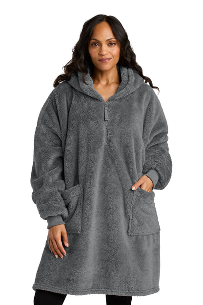 Custom Embroidered Port Authority Clothing Accessories in Smoke Grey