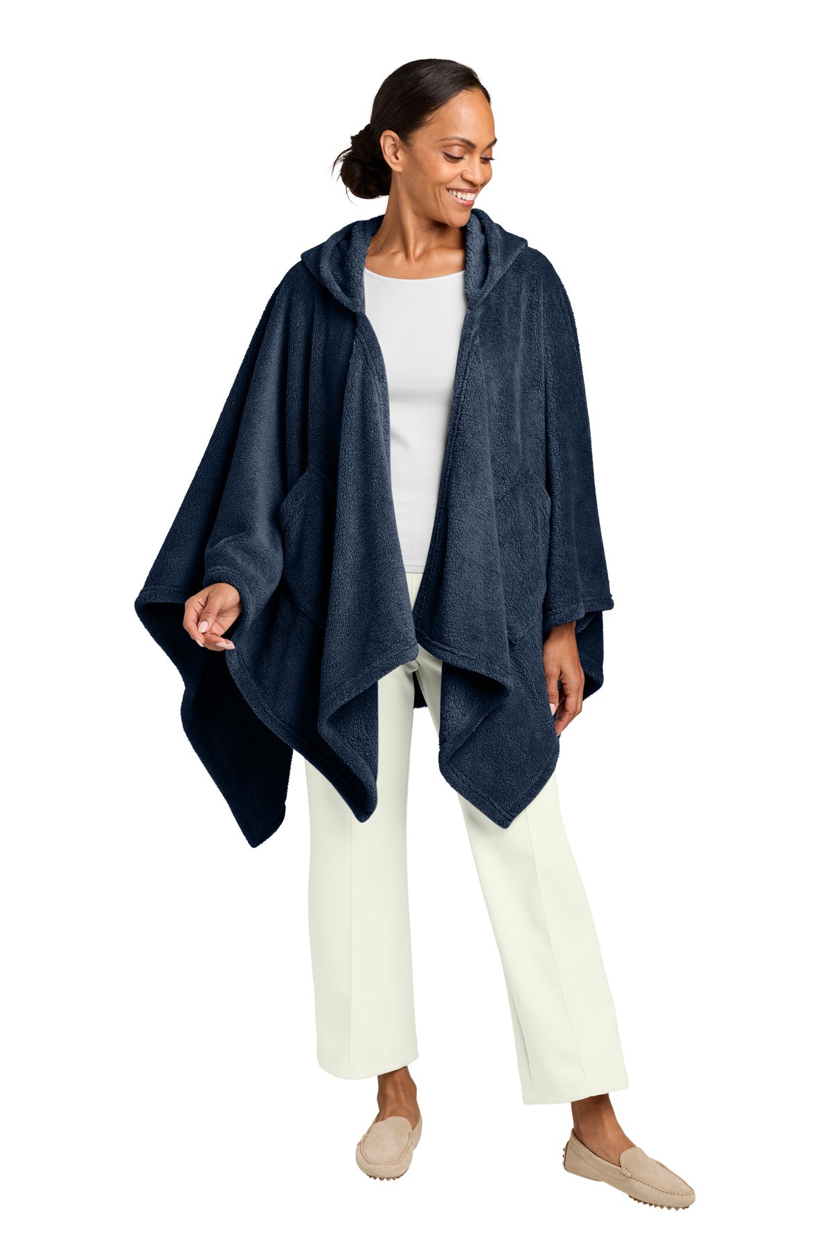 Custom Embroidered Port Authority Clothing Accessories in River Blue Navy
