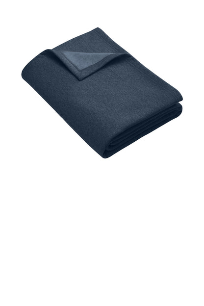 Custom Embroidered Port & Co Clothing Accessories in Heather Navy