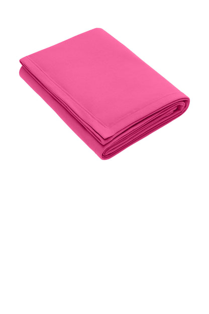 Custom Embroidered Port & Co Clothing Accessories in Neon Pink