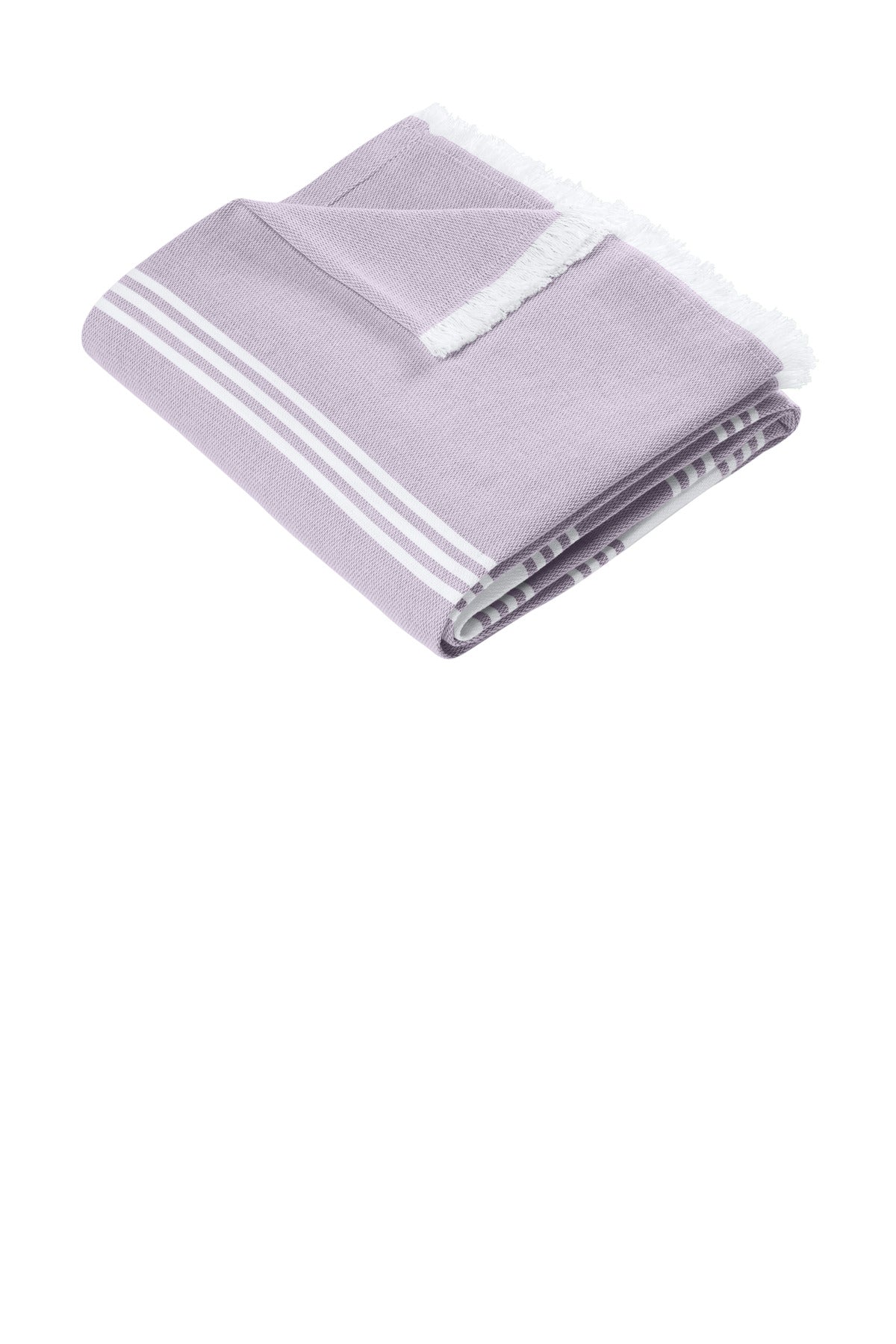 Custom Embroidered Port Authority Clothing Accessories in Dusky Orchid/ White