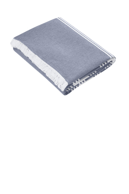 Custom Embroidered Port Authority Clothing Accessories in River Blue Navy/ White